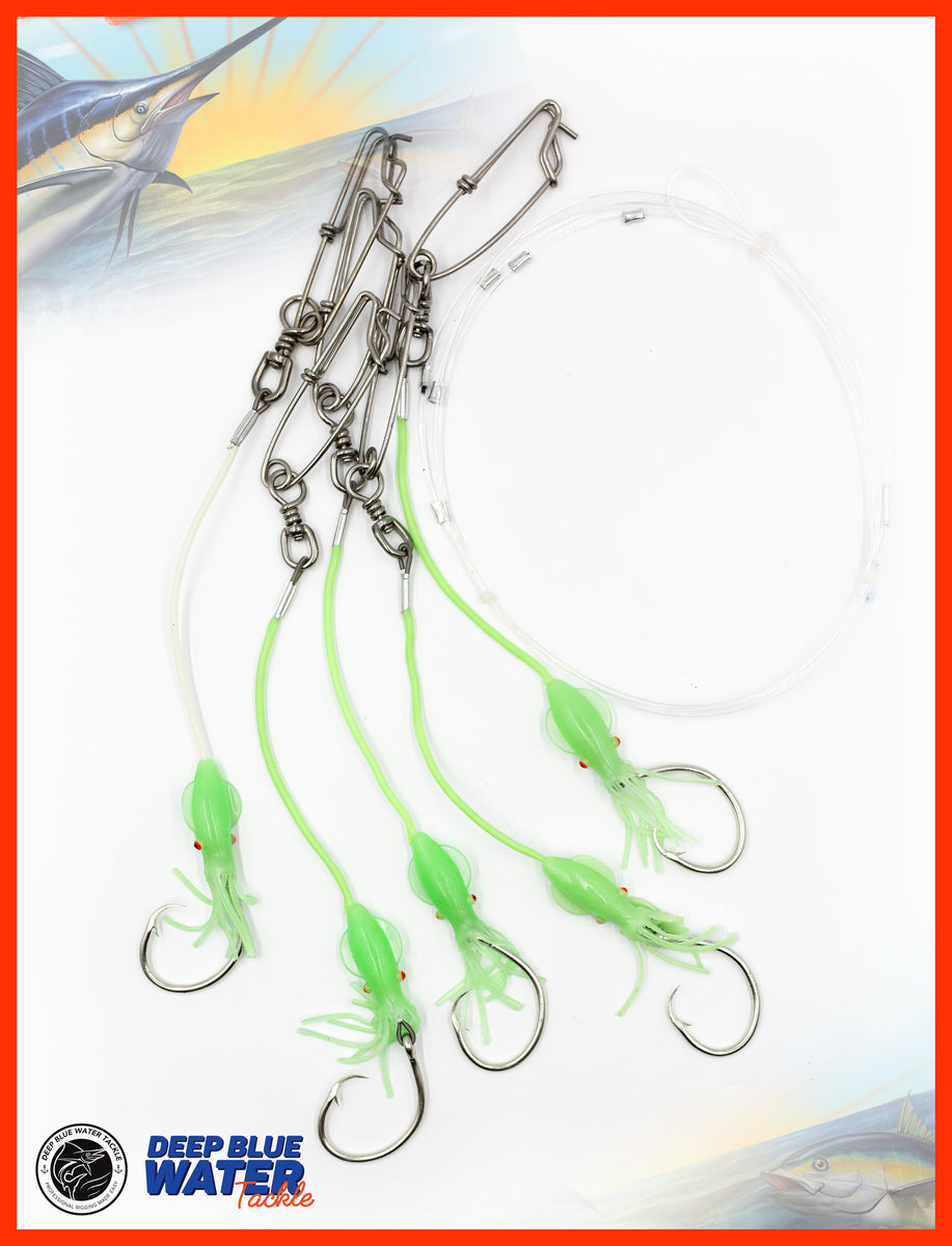 Deep Drop Rigging Kit Deep Drop Rig x 5 Branches – Deep Blue Water Tackle