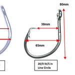 SWORDFISH Deep Drop Rig 10 Inch Ultra Bright Fat Soft Squid